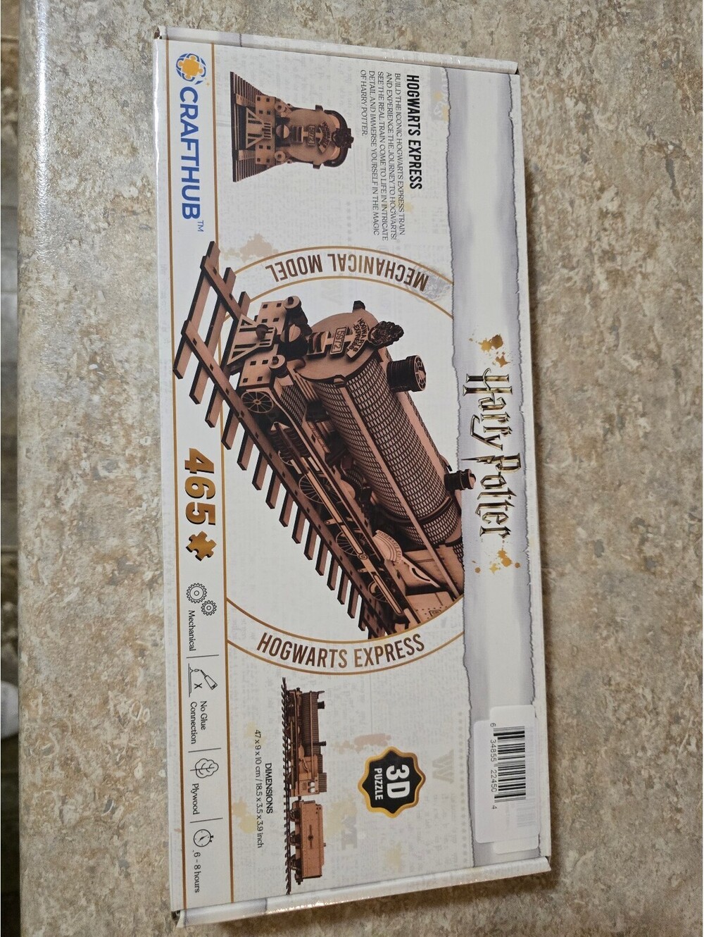 Crafthub Harry Potter Hogwarts Express 3D Mechanical Model Puzzle 465 Pieces